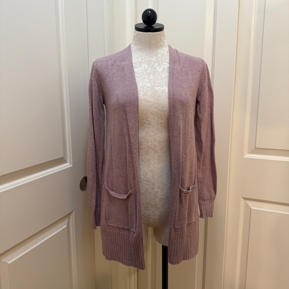 Dusty Pink Cardigan | Size Small